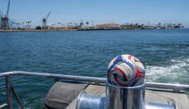 Coast Guard Station Los Angeles-Long Beach crews patrol Los Angeles’s West Harbor safe for FIFA World Cup watch party