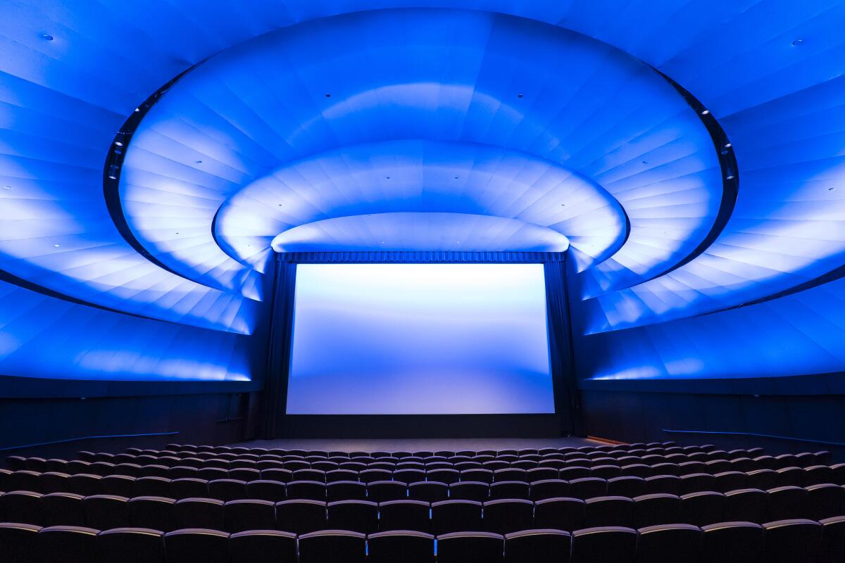 The Slavko Vorkapich Theater at Lucas Museum of Narrative Arts has 299 seats and will screen experimental film.