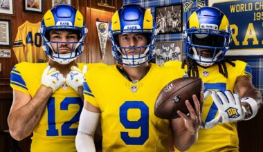 Los Angeles Rams reveal alternate uniforms: Photos