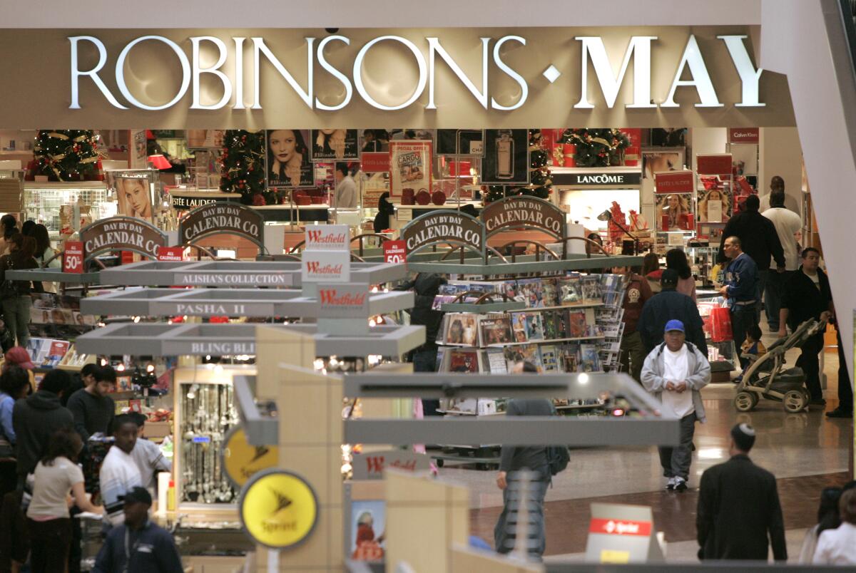 Former Robinsons–May store at the Westfield Fox Hills shopping center 