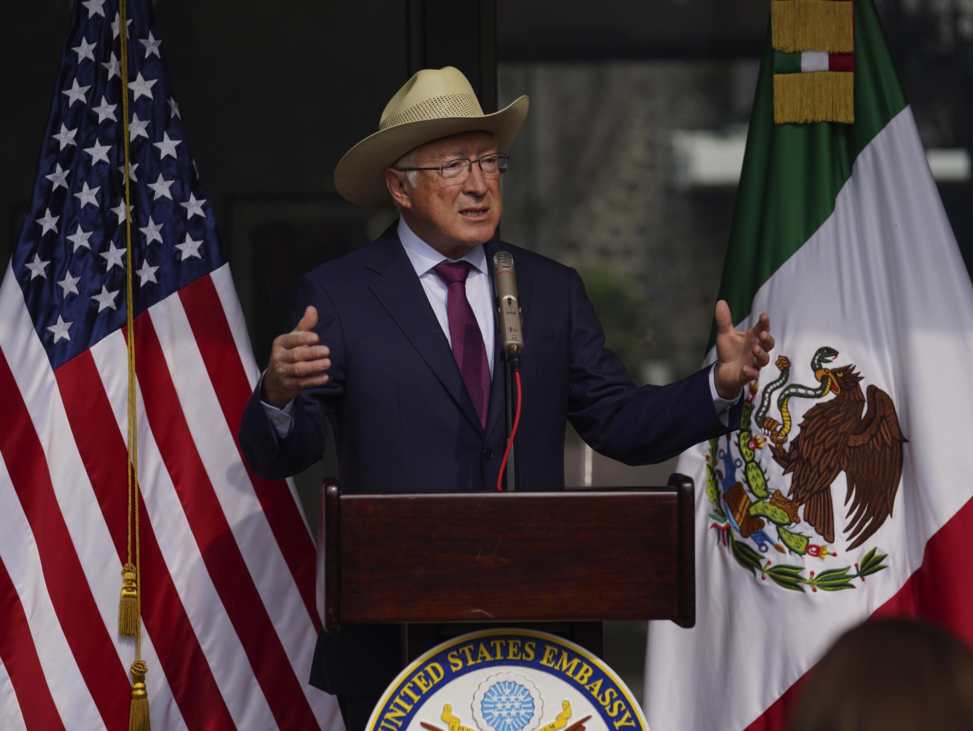 former U.S. Ambassador Ken Salazar 