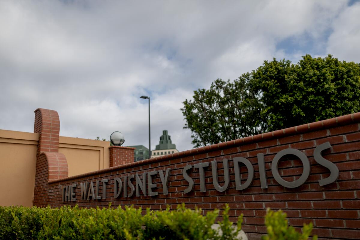 A Walt Disney Studios complex exterior