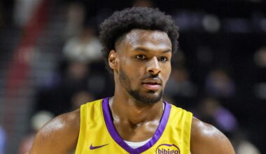 Lakers Proposed to Trade Bronny James to 76ers in 3-Team Deal for Star Center