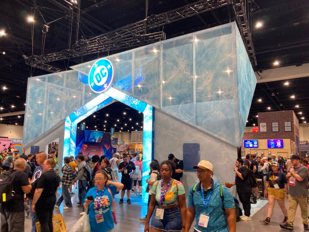 SDCC 2026 booth