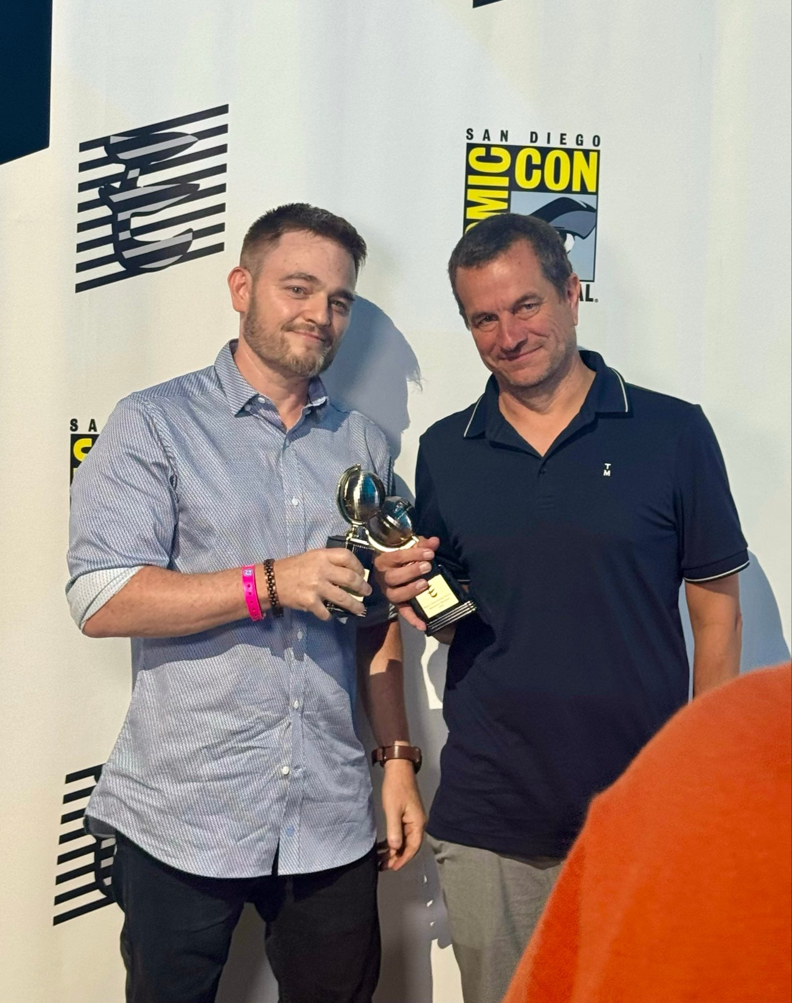 Scott Snyder and Nick Dragotta at the 2026 Eisner Awards