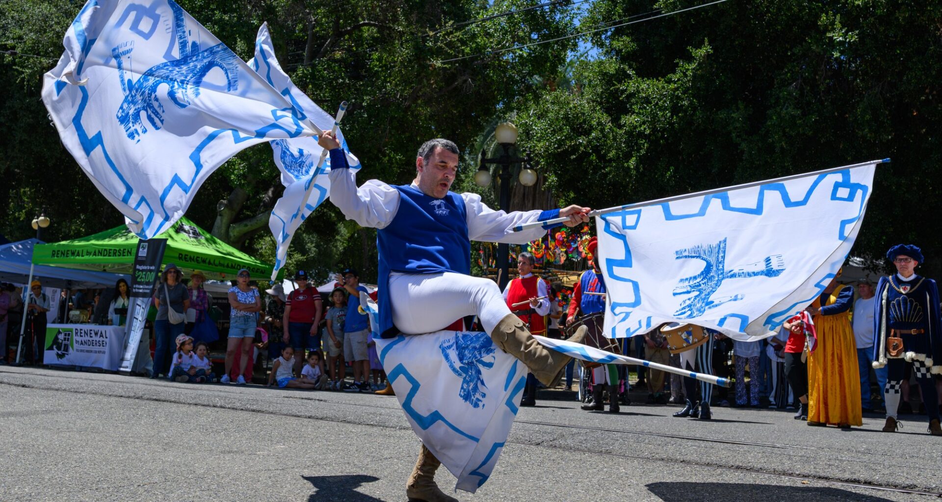 Photos: Grape stomping, flag waving at San Jose's Italian Family Festa
