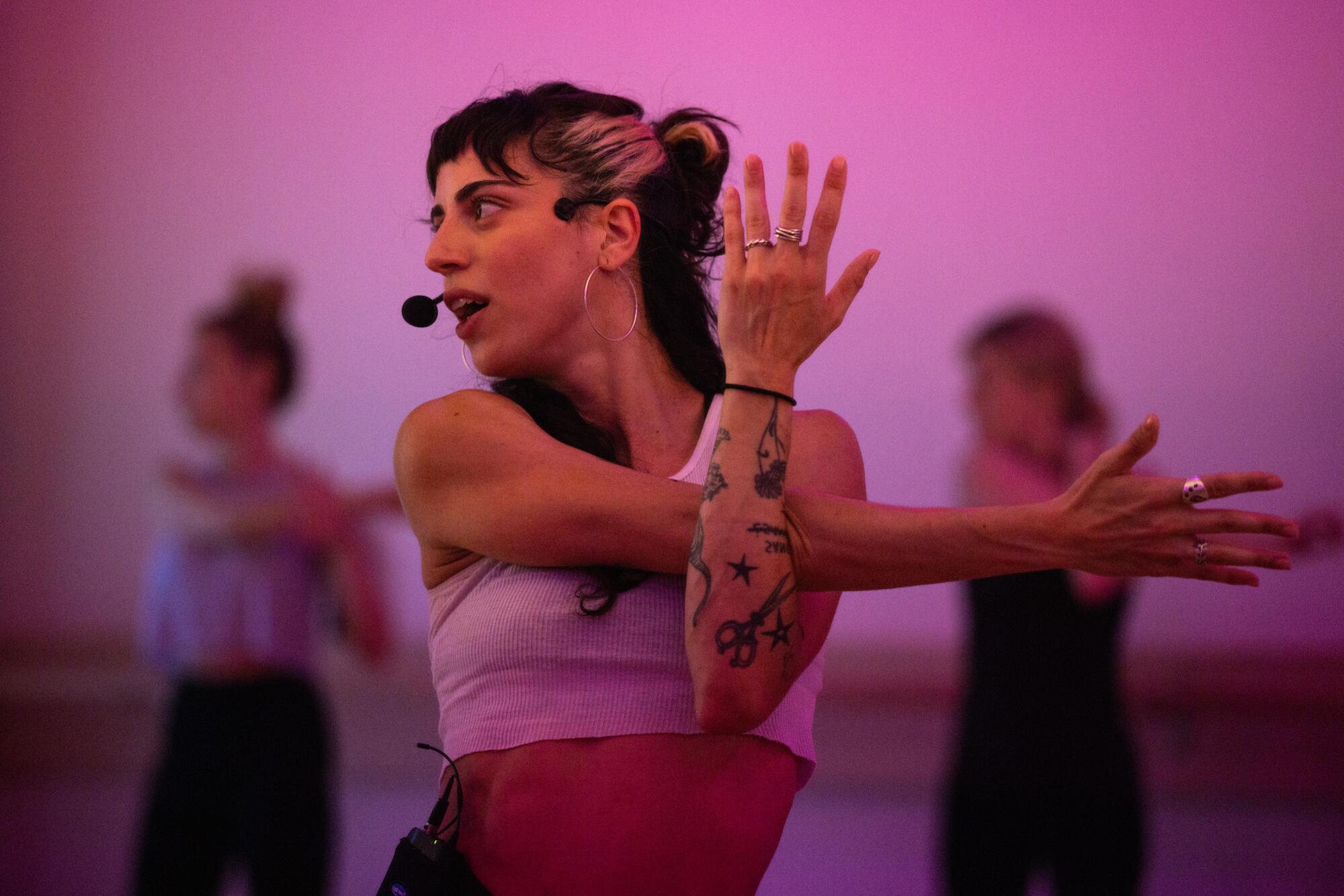 “It’s a very community-based atmosphere,” says instructor Camila Arana.