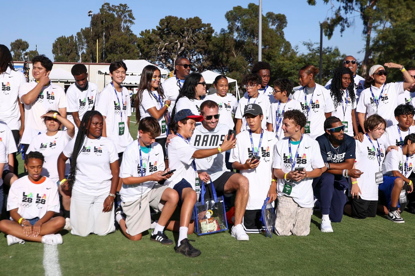 LA Rams Launch Olympic Legacy With 1,000 Tickets For Los Angeles Youth