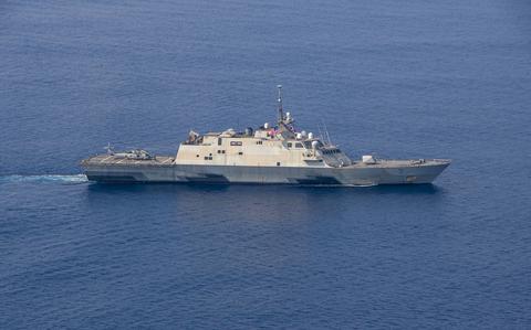 Littoral combat ship USS Fort Worth decommissioned in San Diego