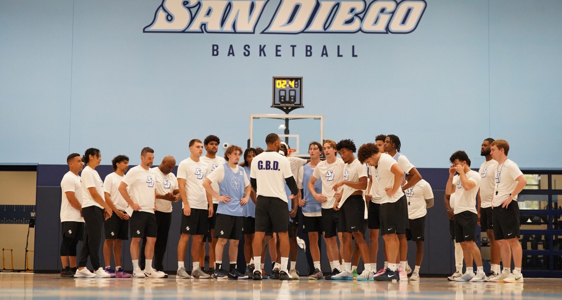 USD coaches eager to show off campus at star-studded basketball coaching clinic