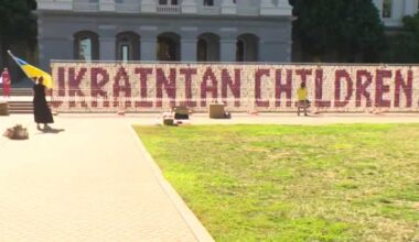 20,000 missing Ukrainian children honored at state Capitol