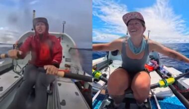American rower completes record-breaking solo journey from California to Hawaii