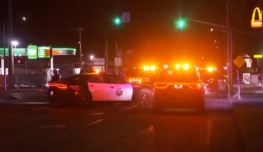 Man killed after being hit by a vehicle off Highway 99 exit in Fresno, police say