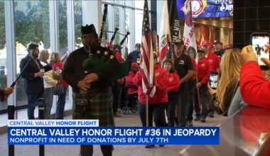 Central Valley Honor Flight's October trip in jeopardy, in need of donations