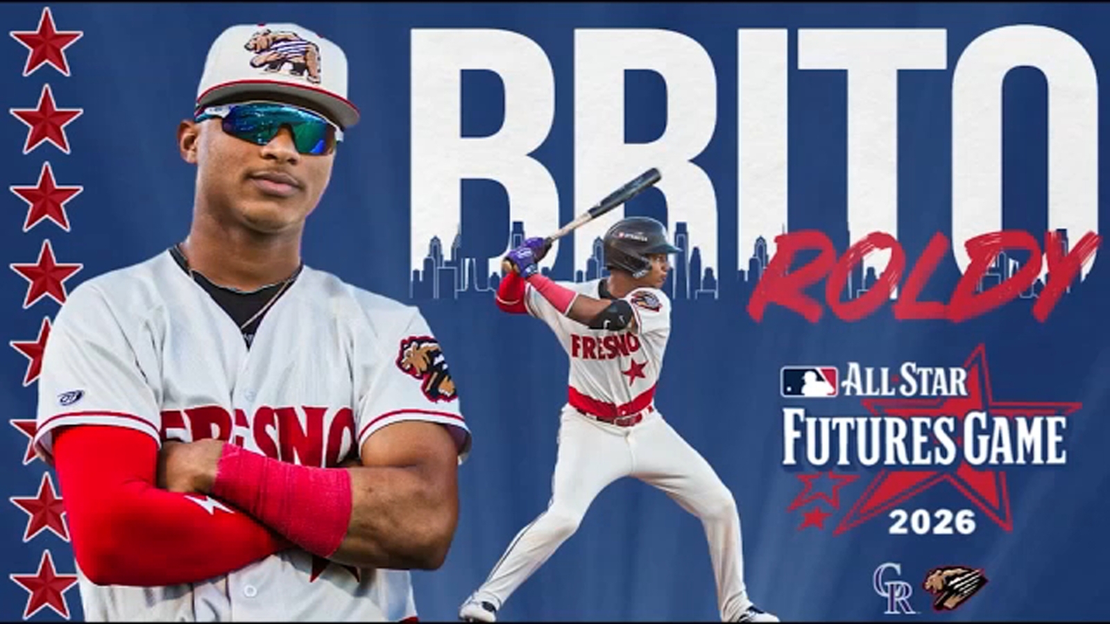 Good Sports: Fresno Grizzly Roldy Brito prepares for MLB All-Star Futures game