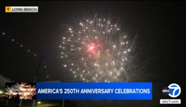 From Long Beach to the LA Coliseum, here's how SoCal celebrated 4th of July