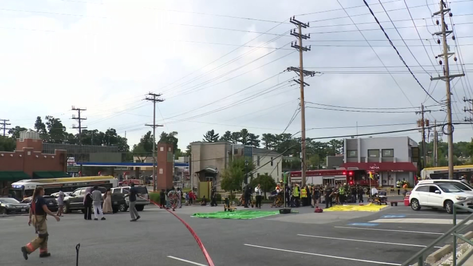 Pikesville, Maryland bus crash injures over 30 outside Baltimore: police