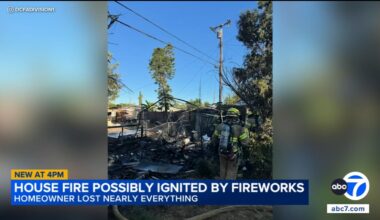 Garden Grove man loses home, prized collection in fire believed to be caused by fireworks