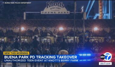 Buena Park police issue warning as possible teen 'takeover' activity at Knott's Berry Farm looms