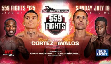 559 Fights bringing the action to Eagle Mountain Casino