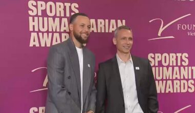 Stephen Curry receives Muhammad Ali Sports Humanitarian Award for Oakland-based 'Eat, Learn, Play' foundation