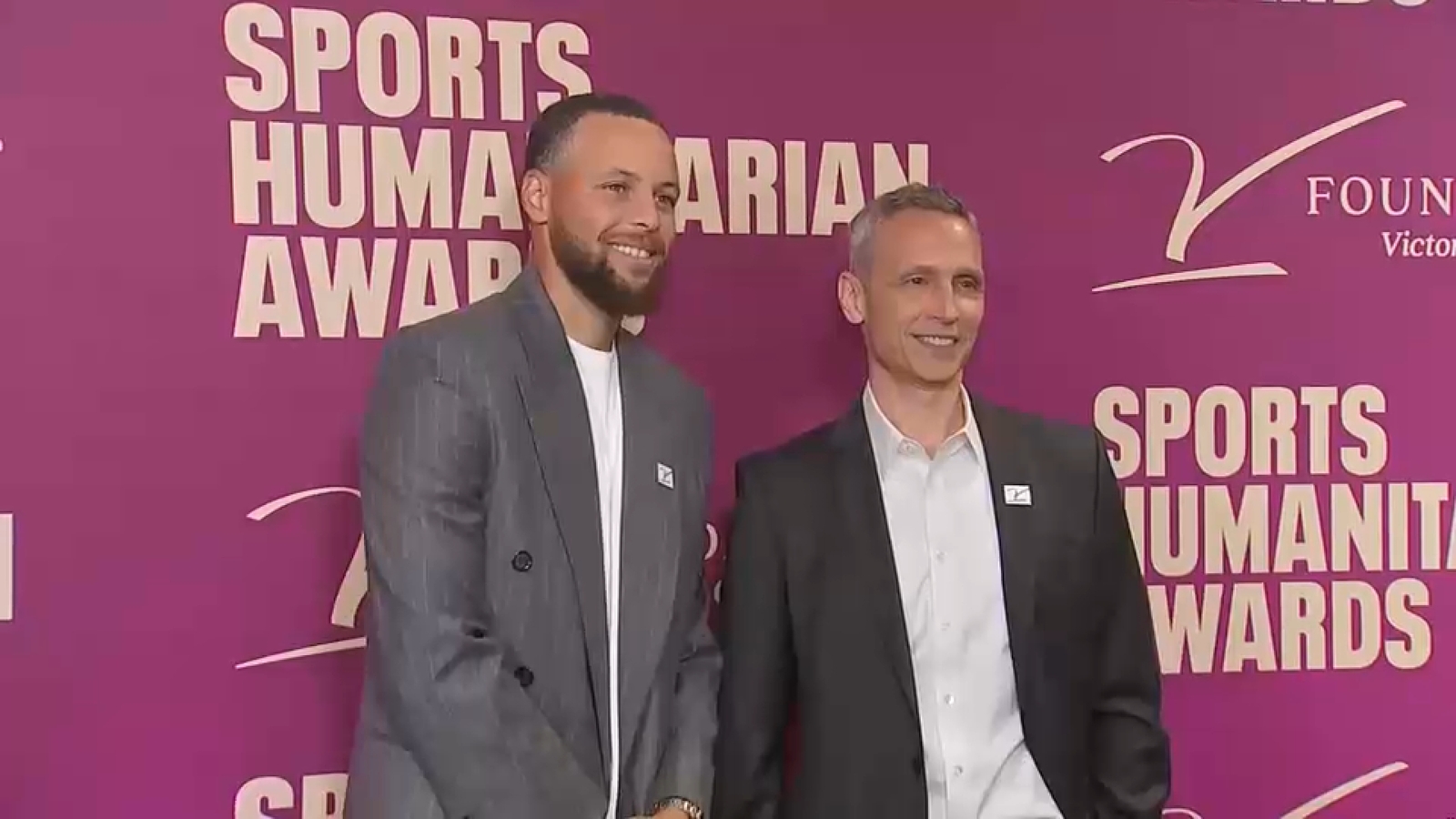 Stephen Curry receives Muhammad Ali Sports Humanitarian Award for Oakland-based 'Eat, Learn, Play' foundation