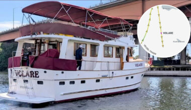 TIMELINE: Exact route of 3-level private yacht Volare before deadly sinking disaster in San Francisco Bay near Alcatraz