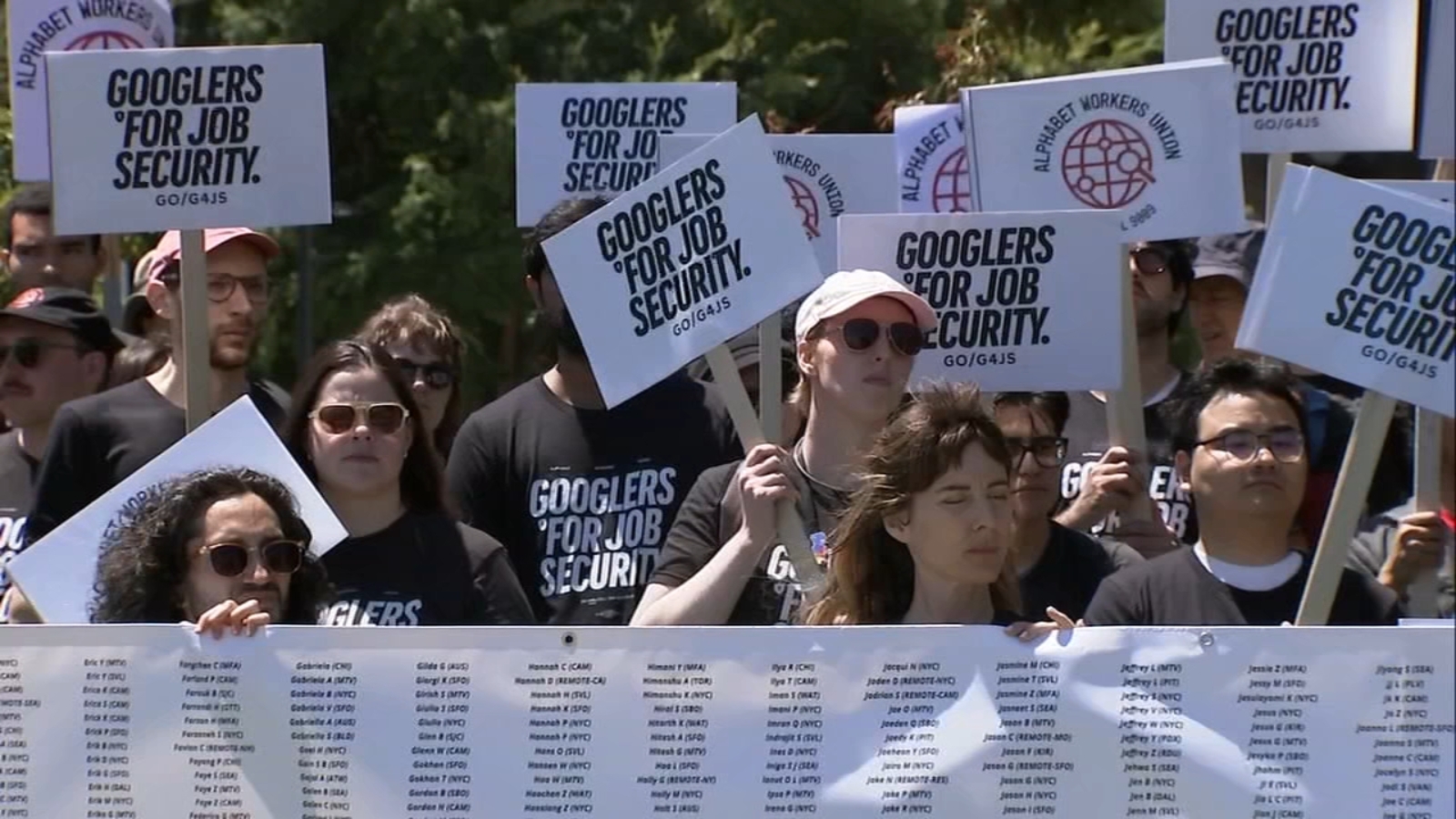 4,500 Google employees sign petition demanding layoff protections