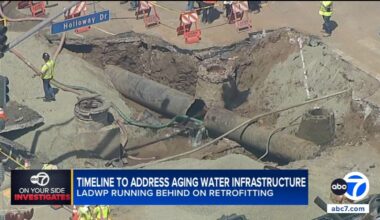 West Hollywood pipe break spotlights LADWP's lagging pipe‑replacement pace