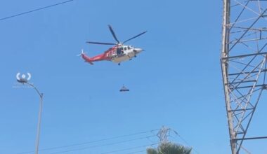 Woman rescued after 40-foot fall from bridge into LA River in Boyle Heights, firefighters say