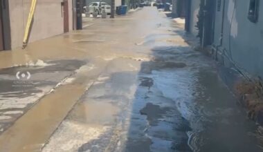 2 separate water pipe issues flood neighborhoods in Venice, damage underground parking structures