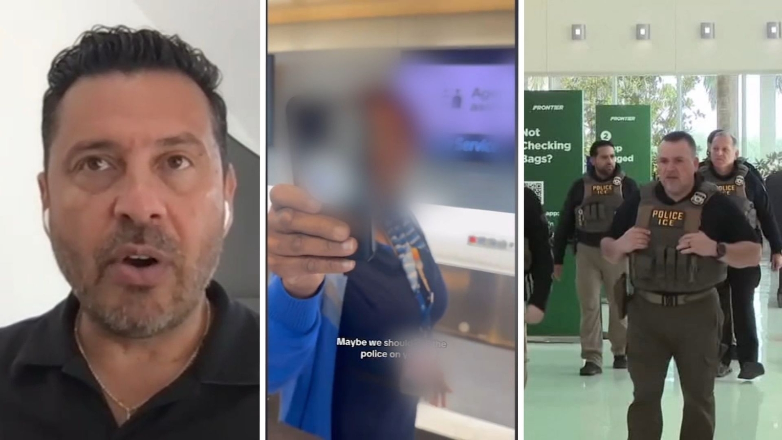 United investigates after agent allegedly threatened to call ICE on San Ramon man, a passenger at SFO over ticketing dispute