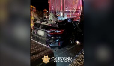 Mother and daughter killed after car crashes into back of big rig on Highway 152
