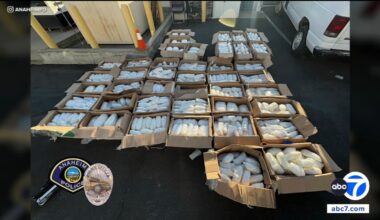 2,200 pounds of methamphetamine seized during Anaheim bust