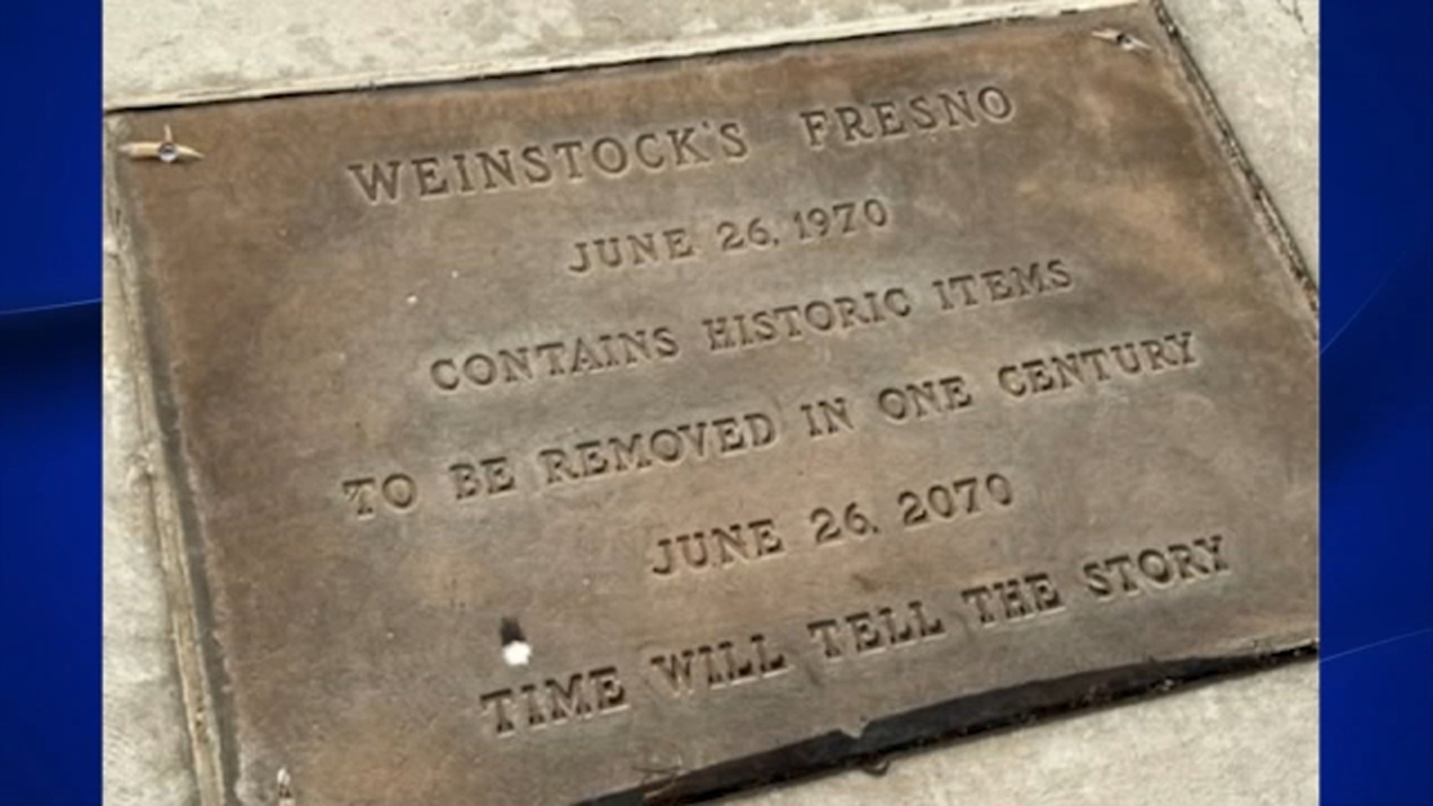 1970 time capsule preserved during Fashion Fair redevelopment project