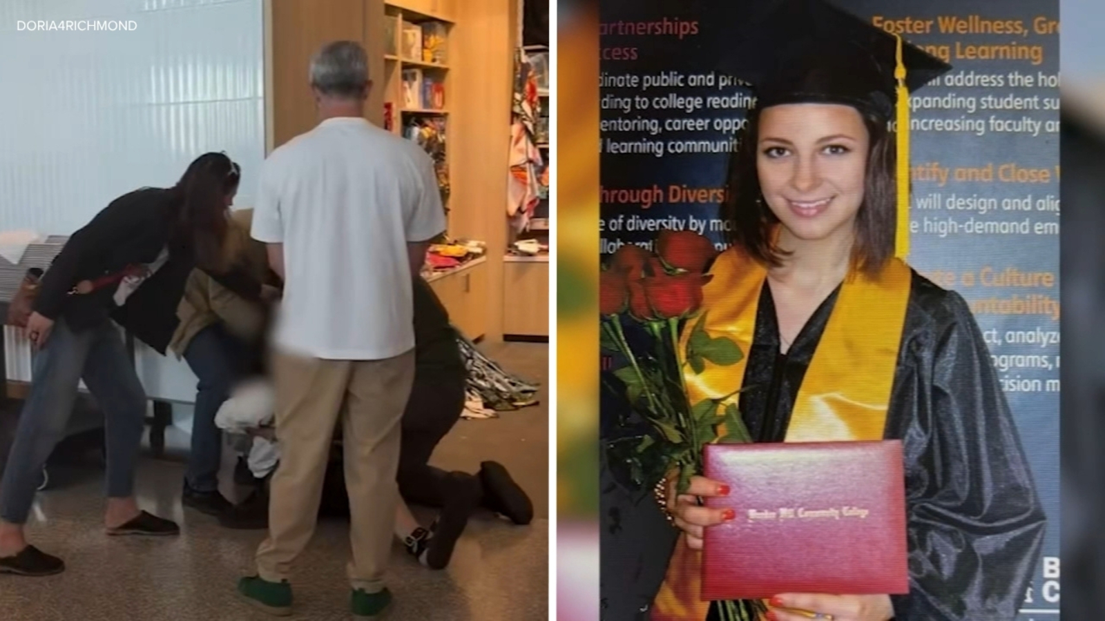 Video shows ICE agents in plain clothes detaining Ukrainian woman at San Francisco International Airport