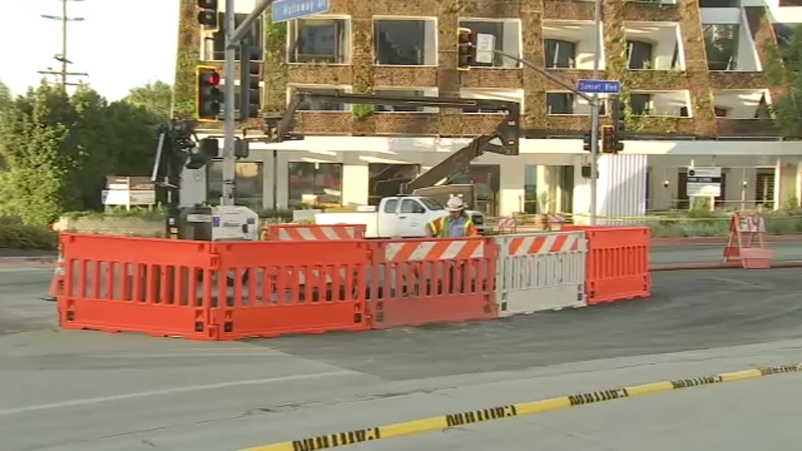 West Hollywood main break: Sunset Boulevard expected to reopen Friday