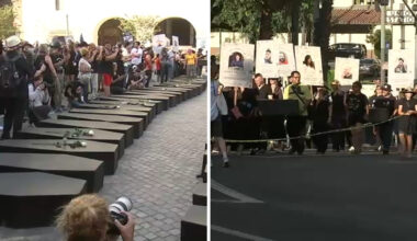 Hundreds march in DTLA, demanding justice after deaths during ICE operations