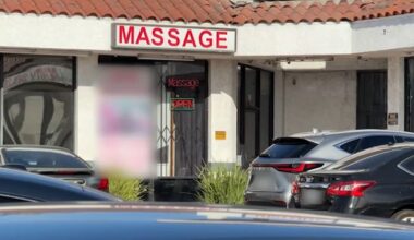 Los Angeles police say some women cited in South Bay massage parlor sting may be trafficking victims