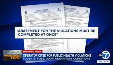 Lineage faces daily fines after public health officials cite ongoing violations at fire-damaged Boyle Heights warehouse