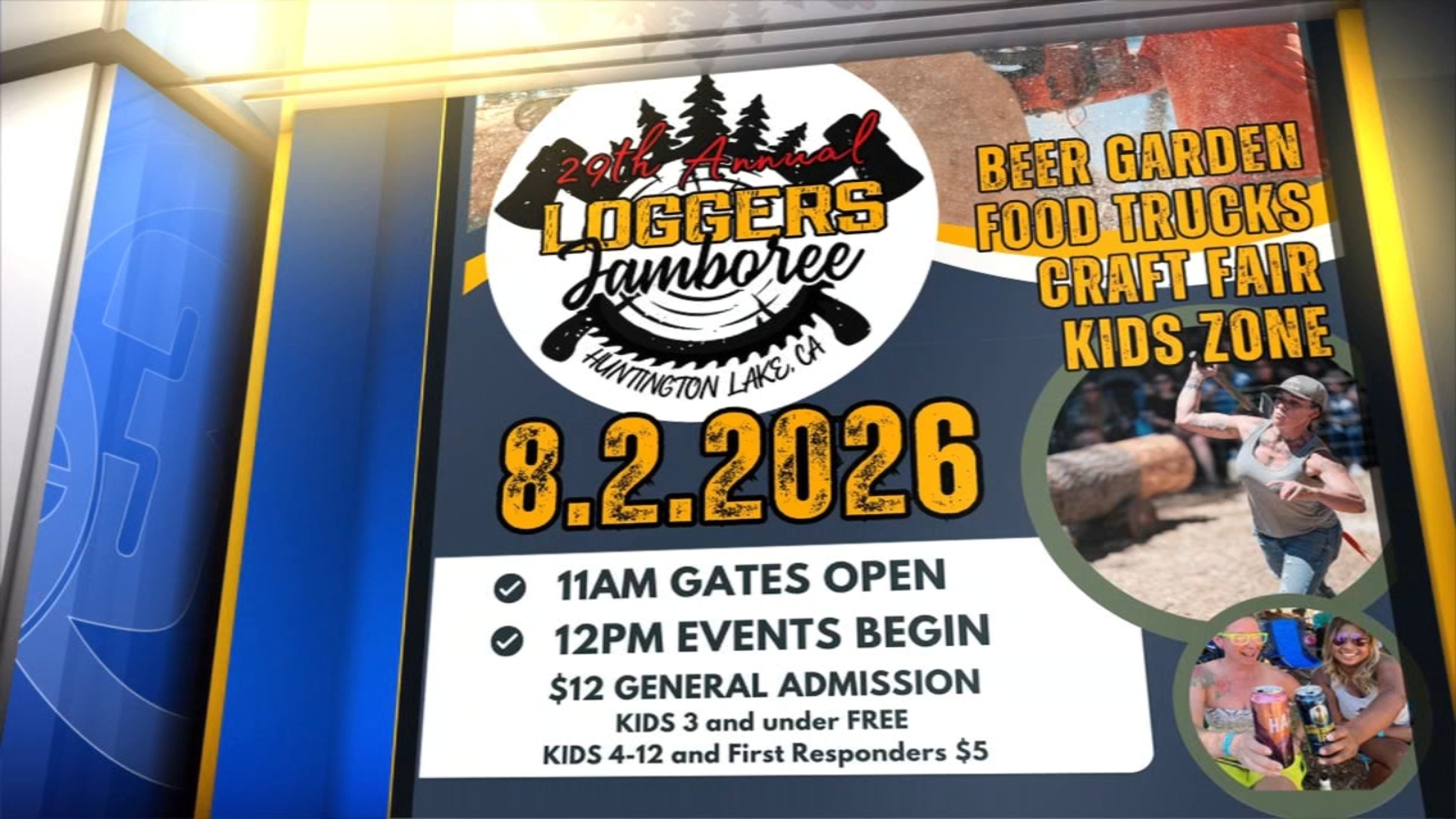 29th annual Loggers Jamboree at Huntington Lake