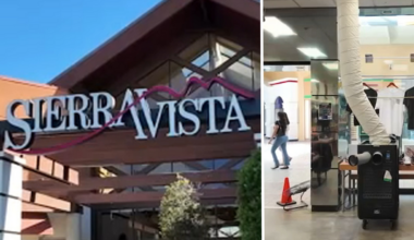 Businesses inside Sierra Vista Mall raise concerns over broken air conditioning as triple-digit heat arrives