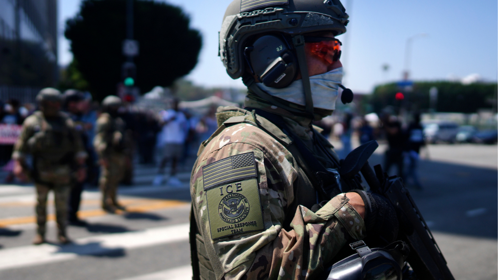 Civil rights groups allege immigration agents used racial slurs during Los Angeles raids, report says