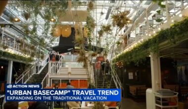 Growing 'urban basecamp' travel trend