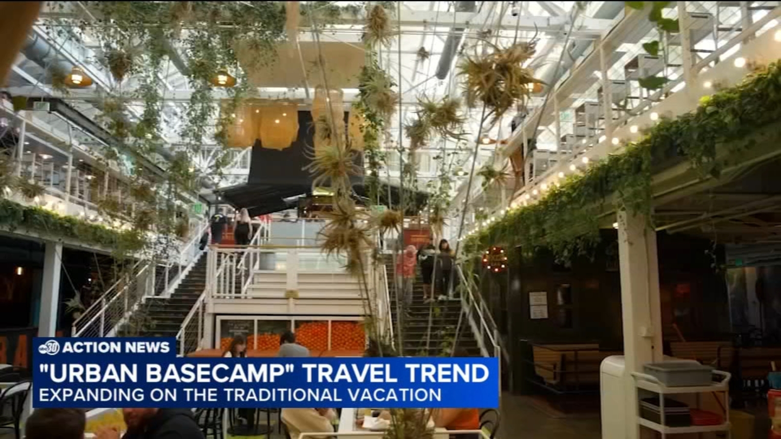 Growing 'urban basecamp' travel trend