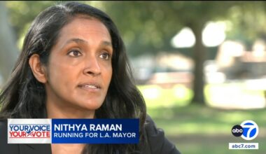 LA mayor candidate Nithya Raman criticizes Karen Bass' leadership on Boyle Heights fire, homelessness