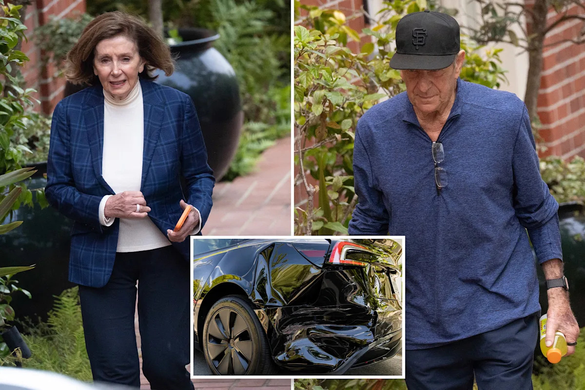 Paul Pelosi emerges from San Francisco mansion after alleged hit-and-run in Napa Valley