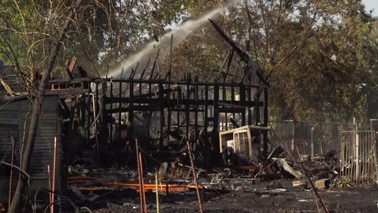Smoke call turns into major Sacramento fire response as flames impact five properties