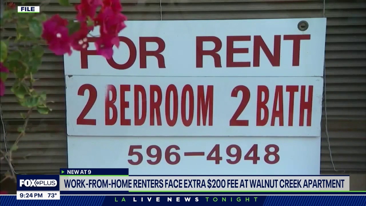  SUGGESTED VIDEO: Work-from-home renters face extra fee at CA home