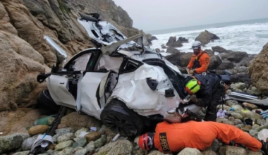 Charges against California dad who drove family off cliff dropped after mental health treatment